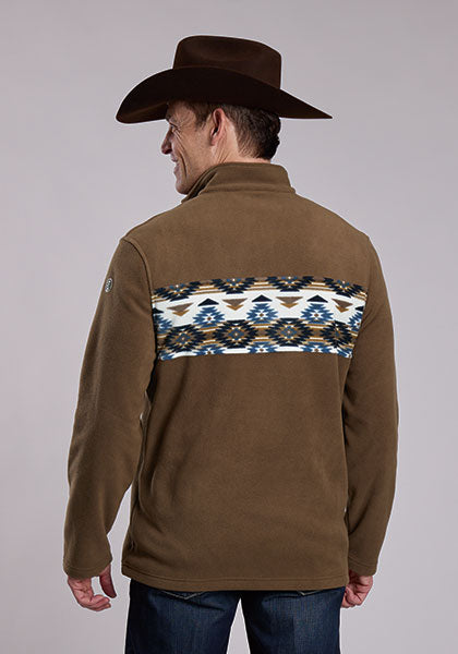 Roper Mens Aztec Print Micro Fleece - 97-692-6250BR