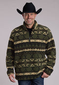 Roper Mens Aztec Print Micro Fleece - 97-692-6262GR