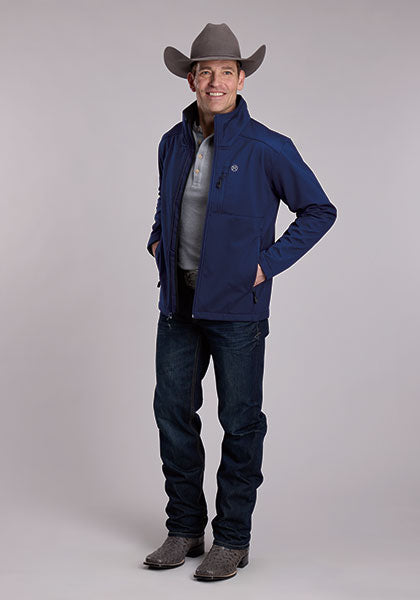 Roper Mens Rangegear Hi Tech Fleece Jacket -97-780-6229BU