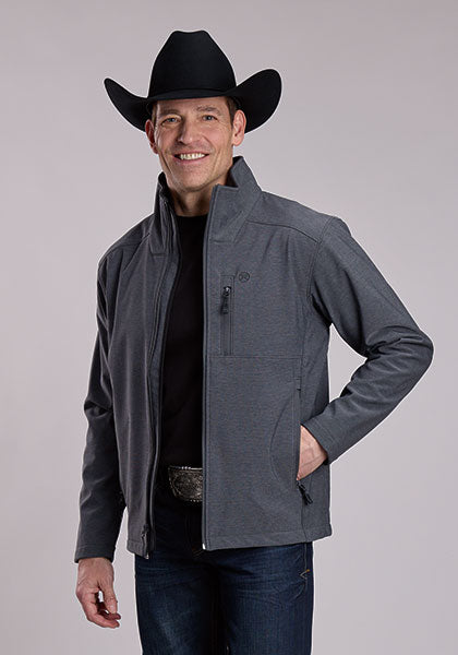 Roper Mens Rangegear Hi Tech Fleece Jacket -97-780-6230GY
