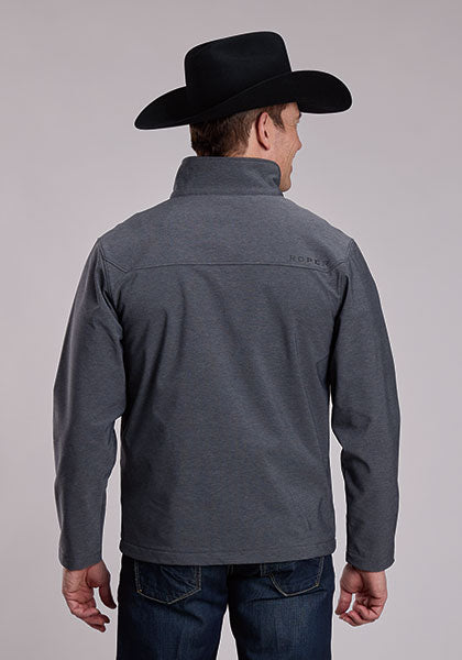 Roper Mens Rangegear Hi Tech Fleece Jacket -97-780-6230GY