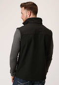 Roper Mens Rangegear Hi Tech Fleece Vest-97-782-6002BL