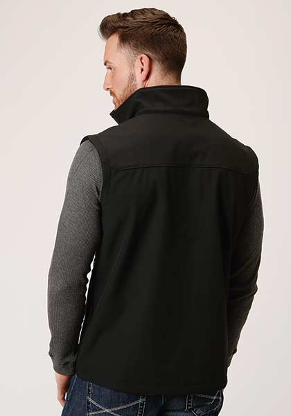 Roper Mens Rangegear Hi Tech Fleece Vest-97-782-6002BL