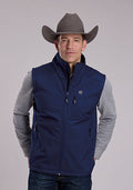 Roper Mens Rangegear Hi Tech Fleece Vest-97-782-6229BU