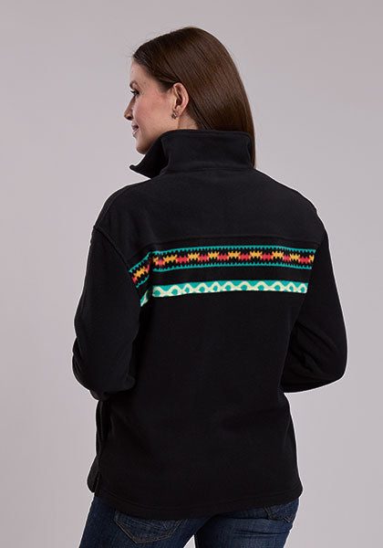 Roper Womens 1/4 Zip Micro Fleece Jacket - 98-692-6252GY