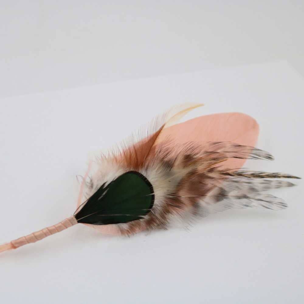 Willow Lane Hat Co. Feather Hat Accent - Showgirl - WLHF-SHGRL
