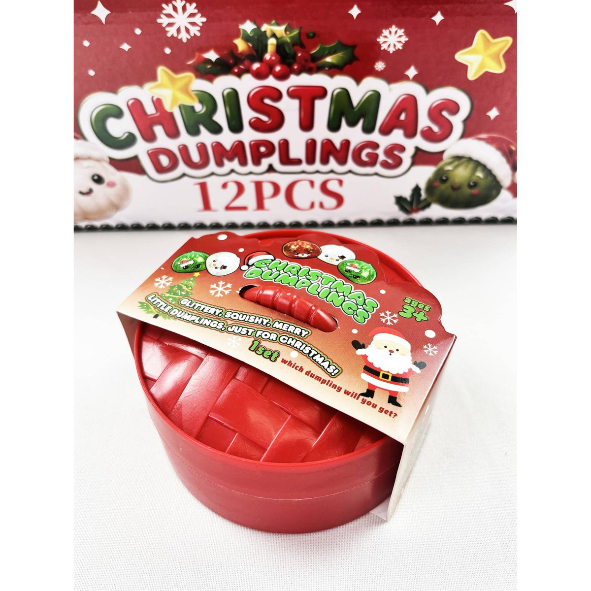 Love And Repeat Kids Christmas Mini Glitter Maltose Dumpling Squishy LRLLE0509 - view 13
