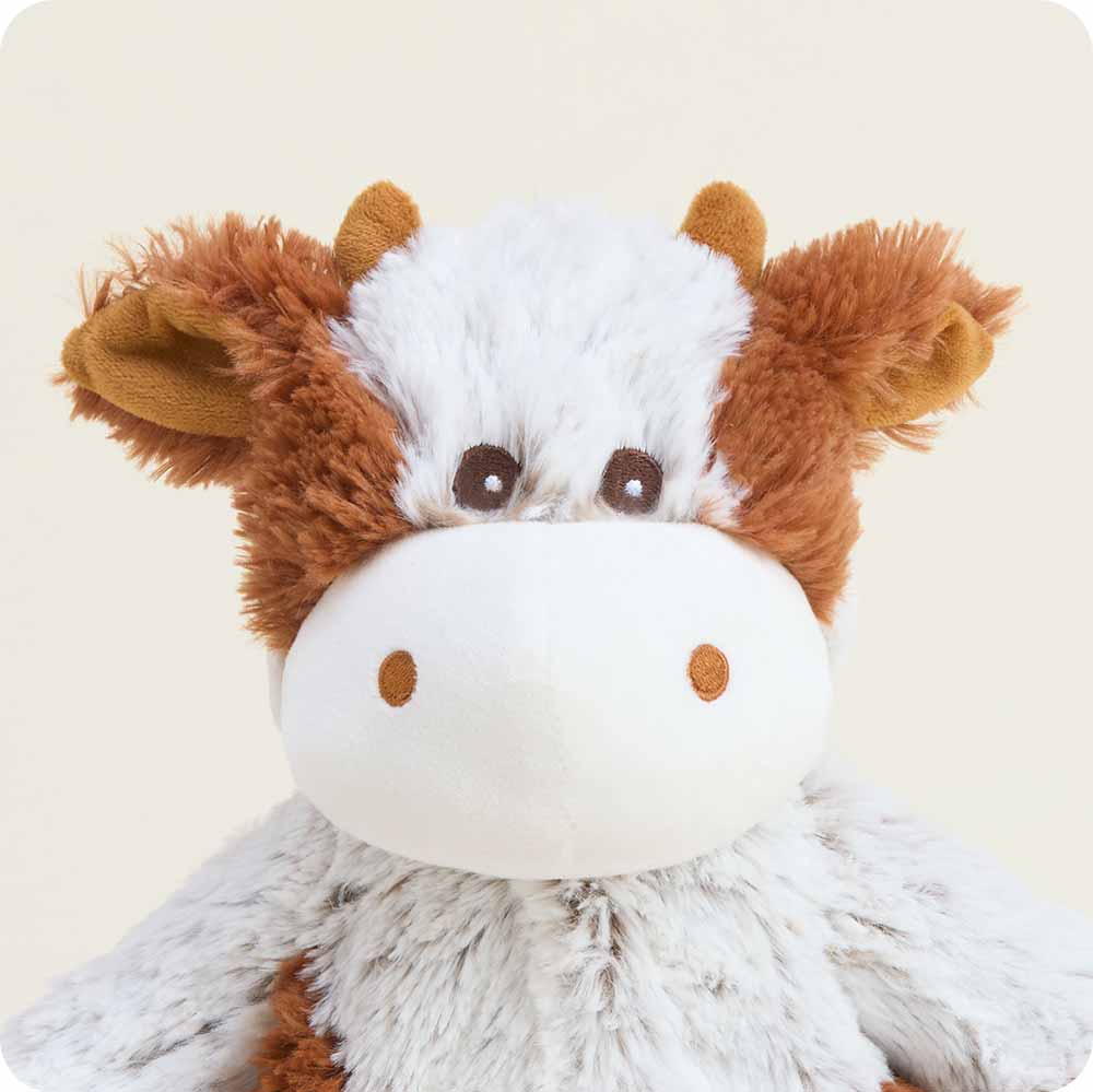 Warmies Cinnamon Latte Cow 13" Microwavable Plush view 2