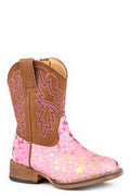 Roper Kids Toddler Glitter Stars Cowgirl Boot