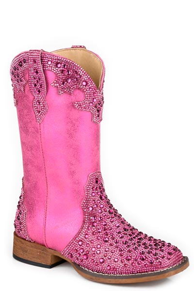 Roper Kids Children StarLit Bling Boot