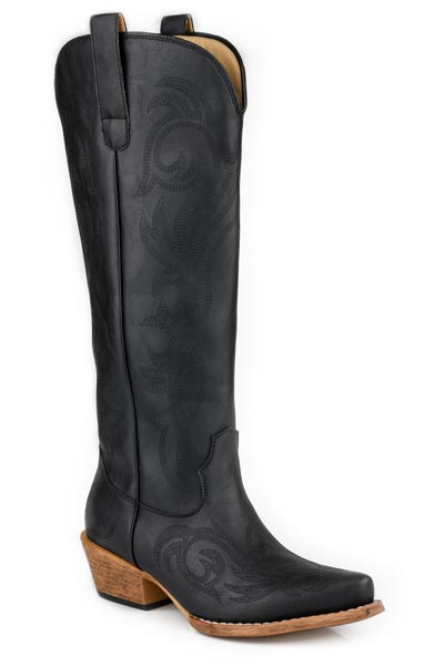 Roper Womens Ryder 16" Tall Western Cowgirl Boot 21-1558-3680BL