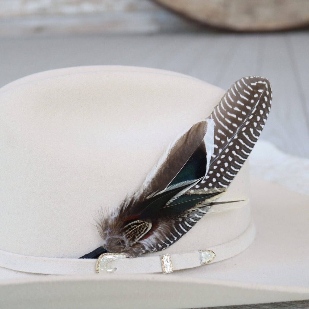 Willow Lane Hat Co. Feather Hat Accent - Durango - WLCR-DURO