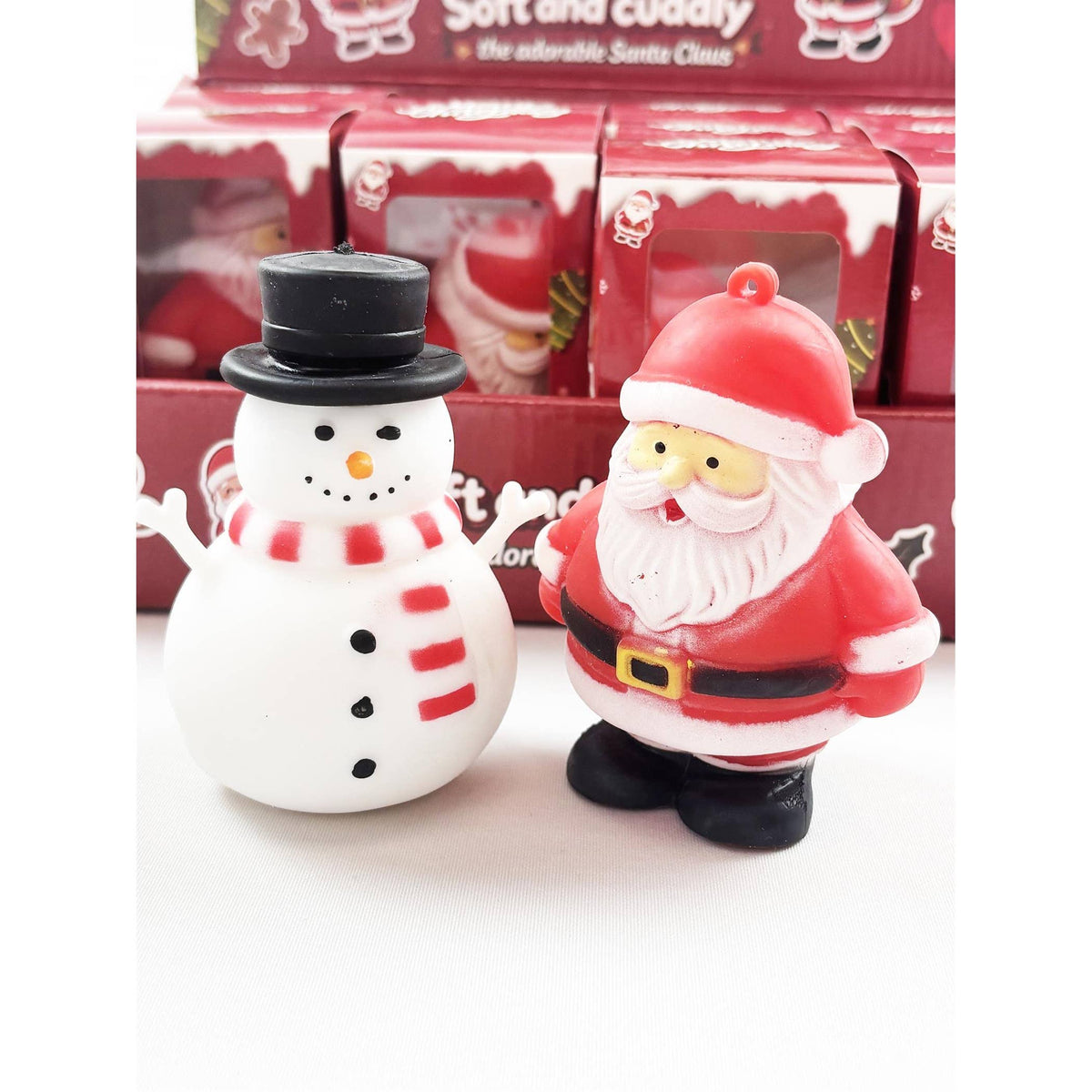 Love And Repeat Kids Christmas Santa And Snowman Squishy LRMLCT074 - view 7