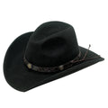 Twister Dakota Crushable Wool Hat Black-72110-01