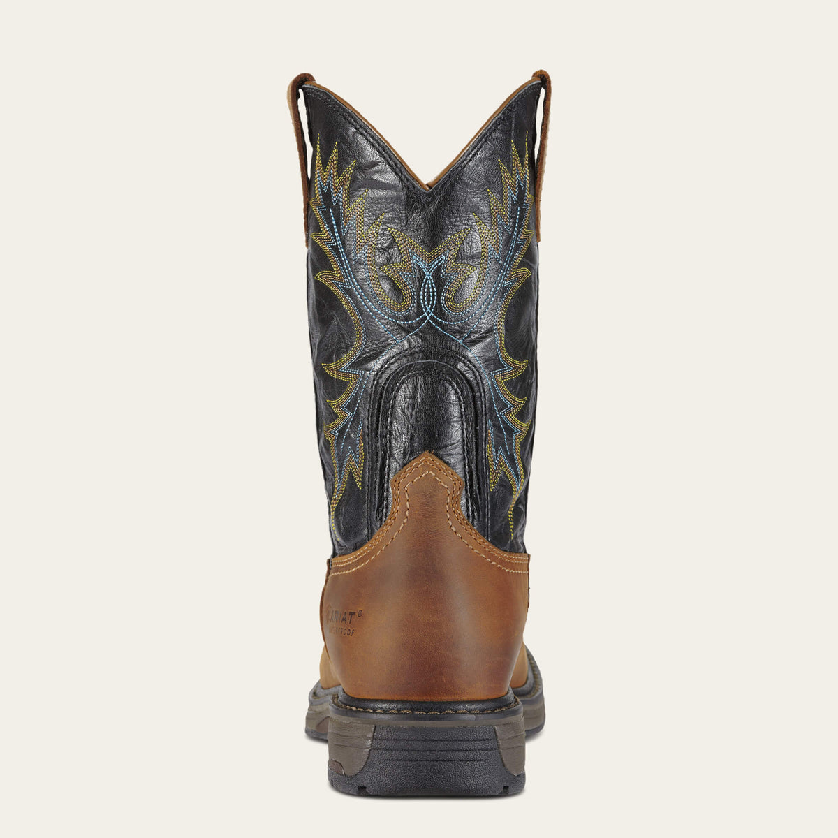 Ariat Mens WorkHog Wide Square Toe Waterproof Steel Toe Work Boot-10010133