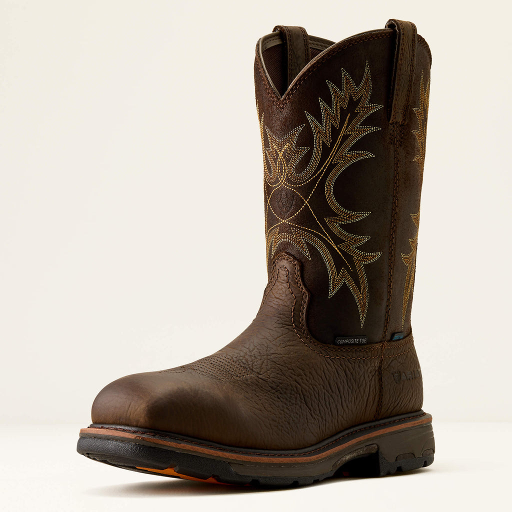 Ariat Mens WorkHog Waterproof Composite Toe Work Boot-10017420