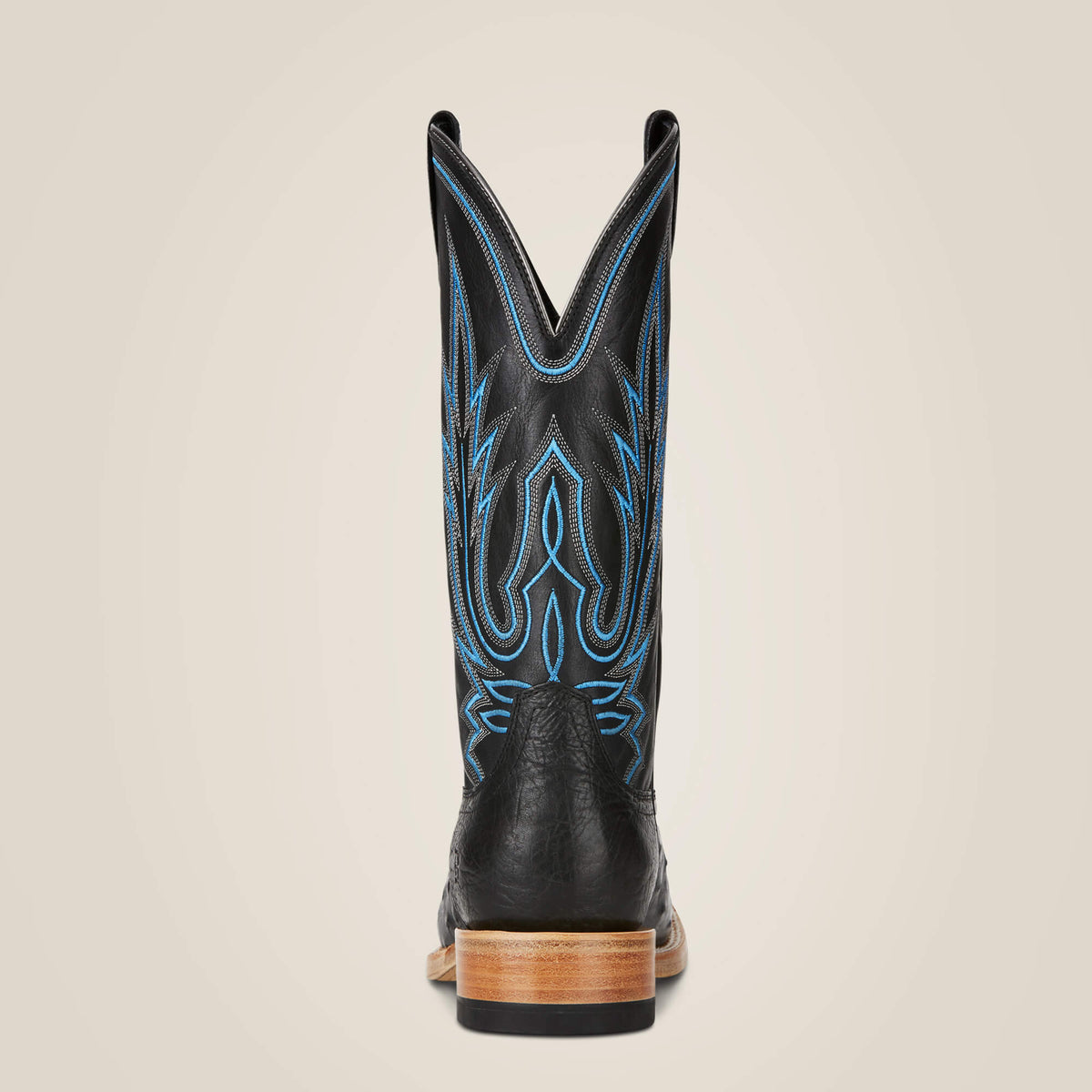 Ariat Mens Relentless Black Full Quill Ostrich-10021666