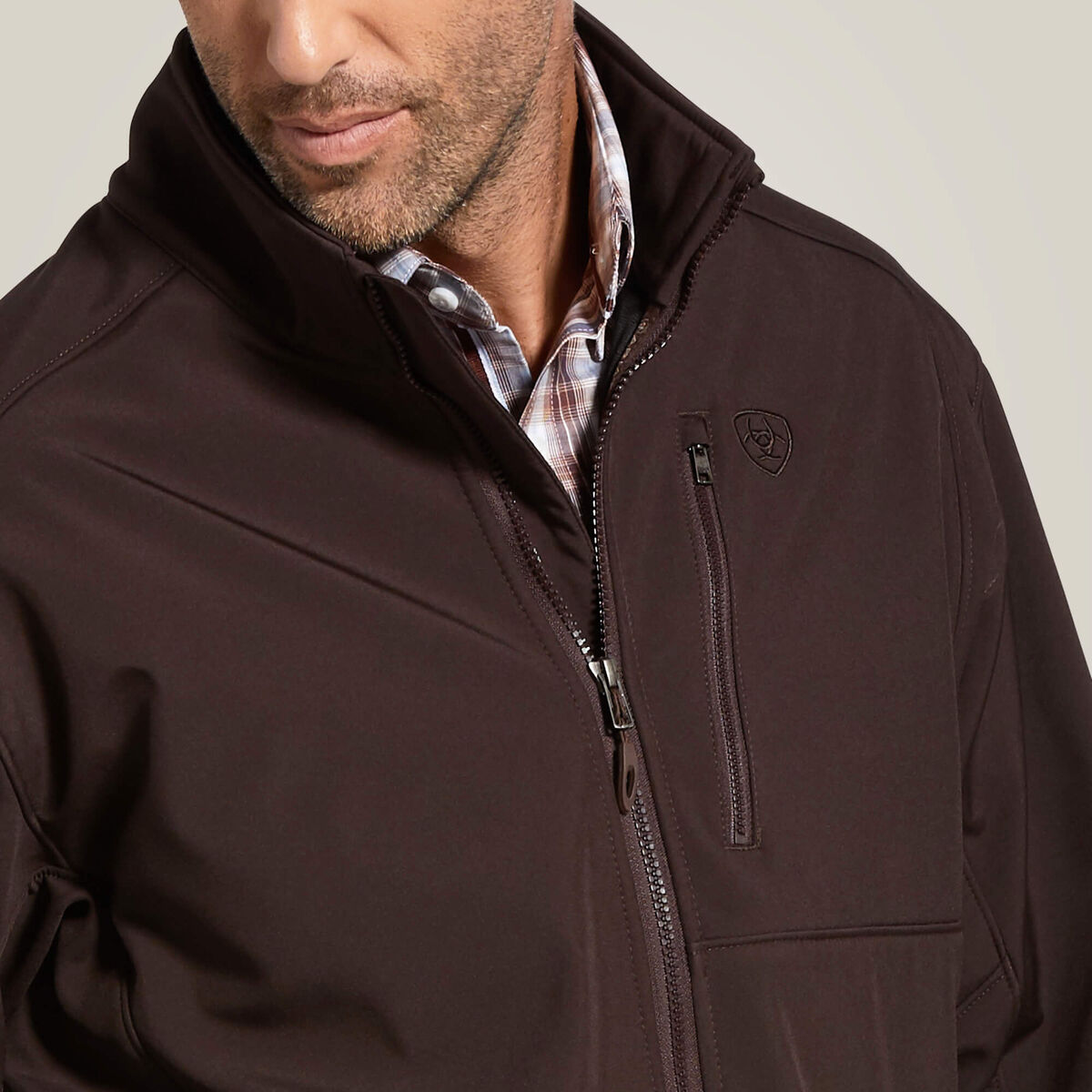 Ariat Mens Logo 2.0 Patriot Softshell Water Resistant Jacket 10033519 - view 5