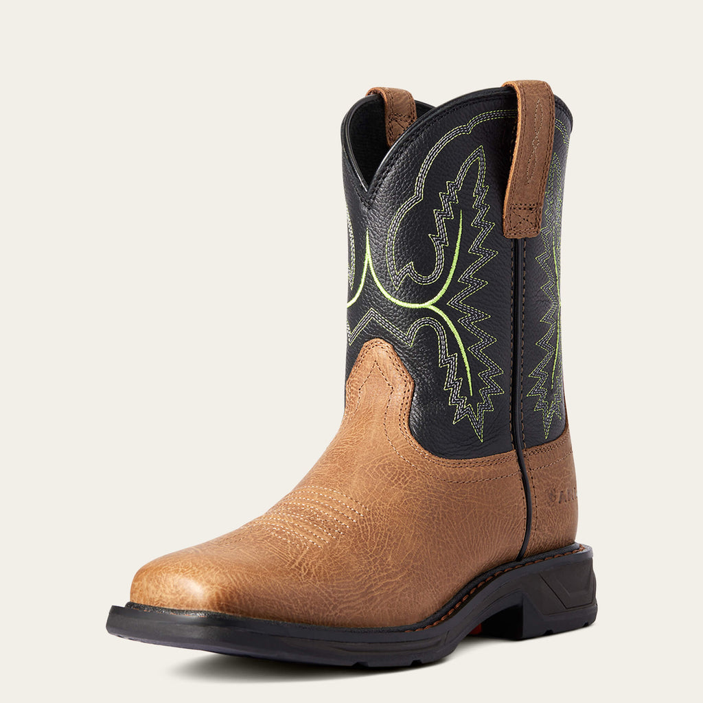 Ariat Kids WorkHog XT Wide Square Toe Boot-10035884