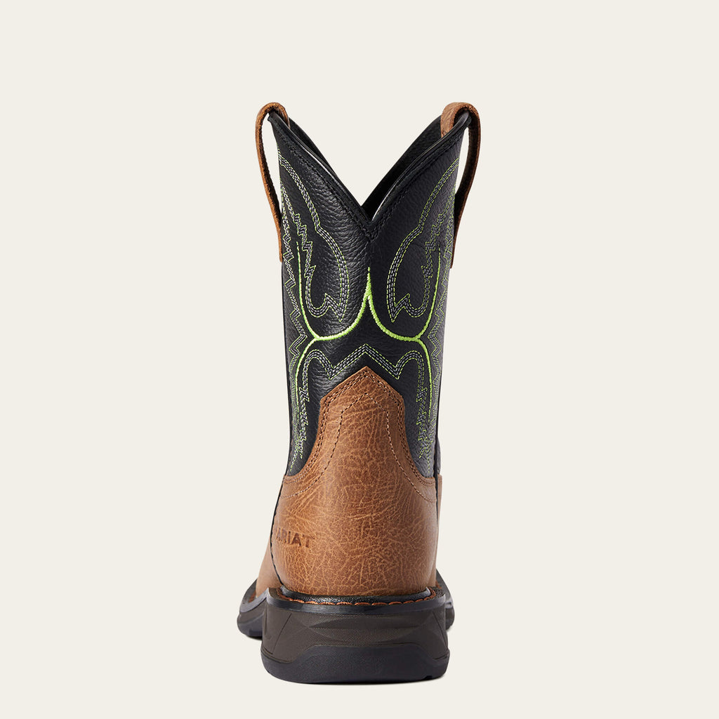 Ariat Kids WorkHog XT Wide Square Toe Boot-10035884