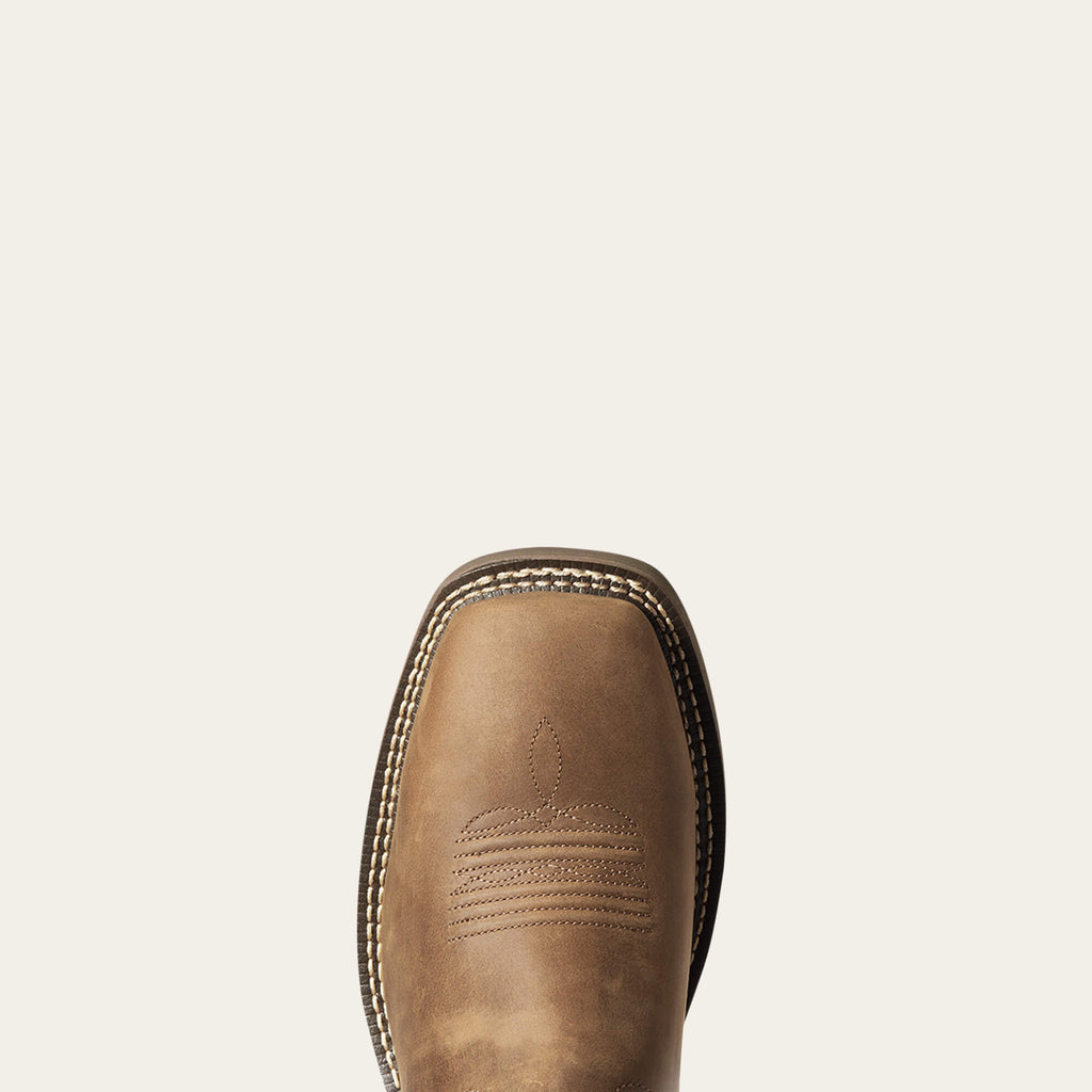 Ariat Mens Hybrid Patriot H2o Distrsd Brown-10038354