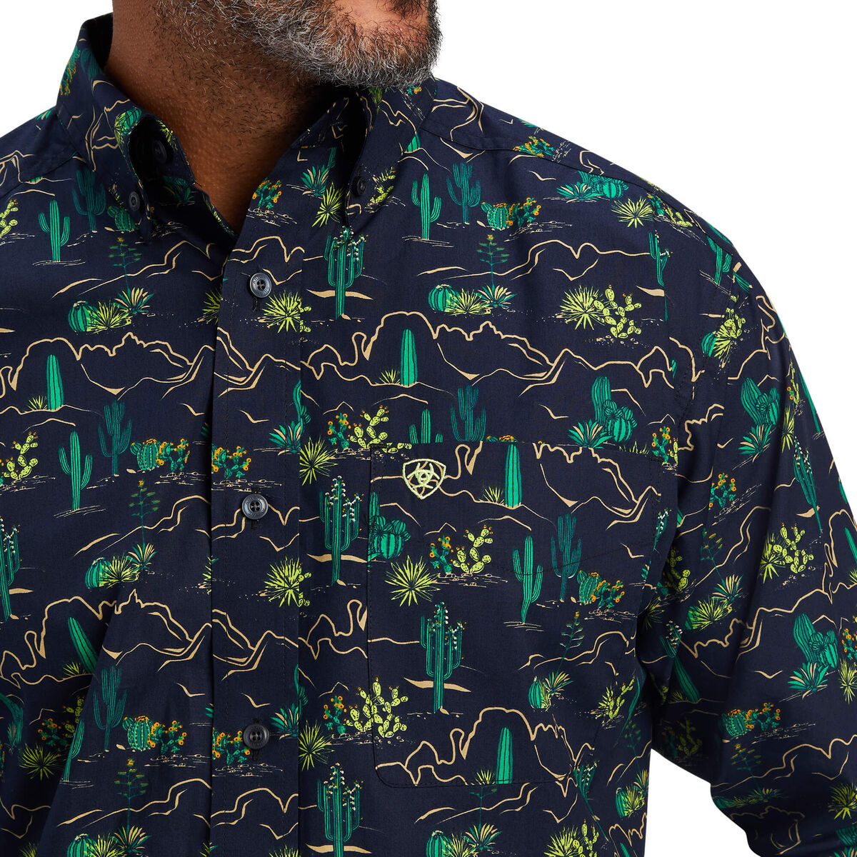 Ariat Mens Beckett Classic Fit Shirt 10041822 - view 4
