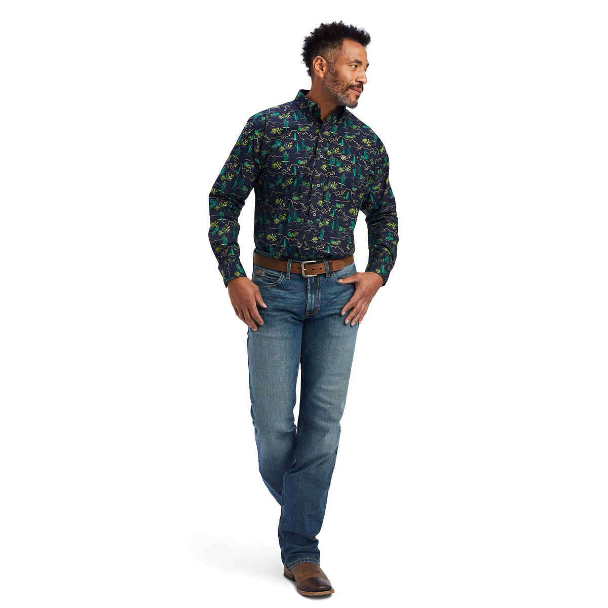 Ariat Mens Beckett Classic Fit Shirt 10041822 - view 3