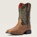 Ariat Kids Yth Firecatcher Wide Square Toe Western Boot-10042414
