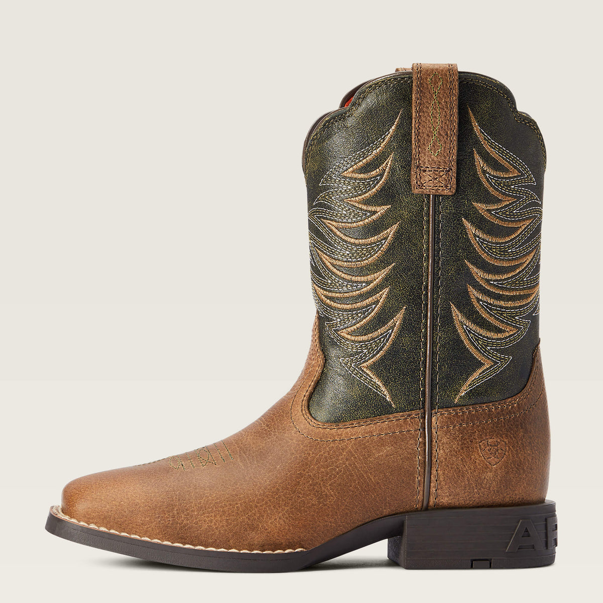 Ariat Kids Yth Firecatcher Wide Square Toe Western Boot-10042414