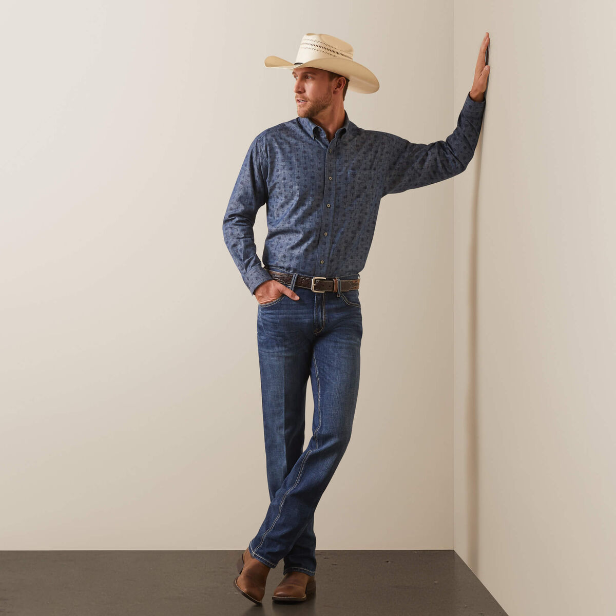 Ariat Mens Noah Classic Fit Shirt 10043918 - view 3