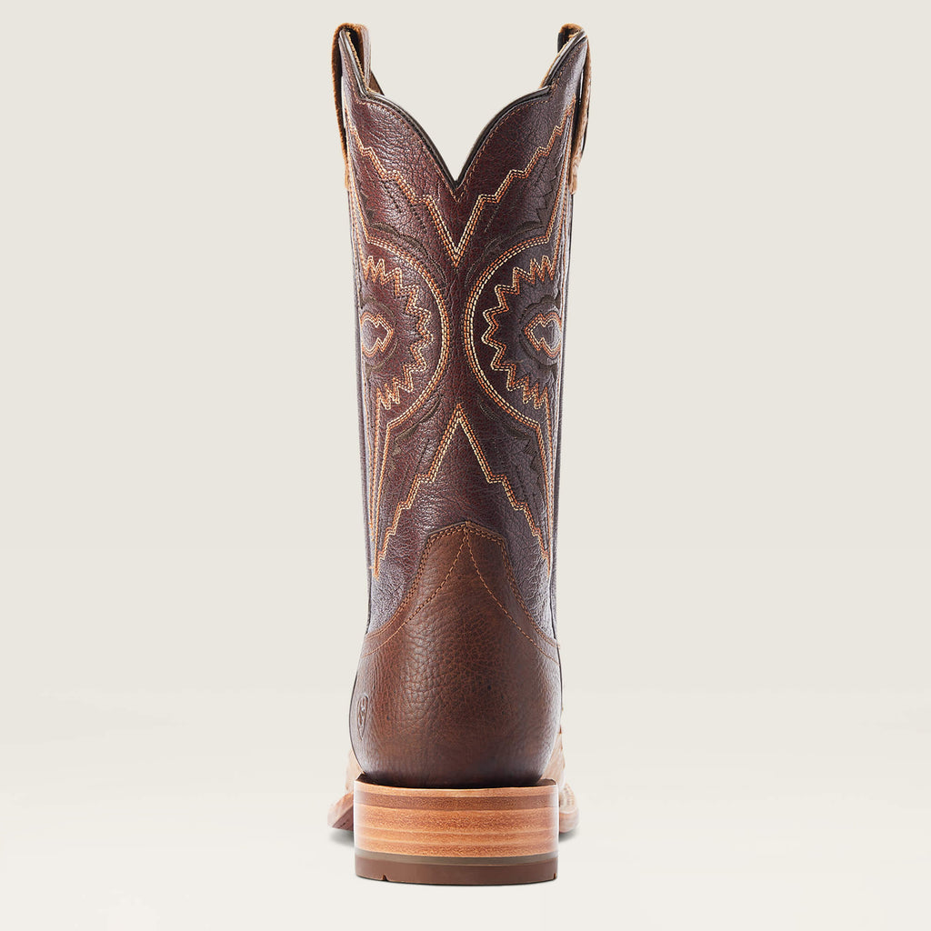 Ariat Mens Broncy Saddle Full Quill Ostrich-10044419