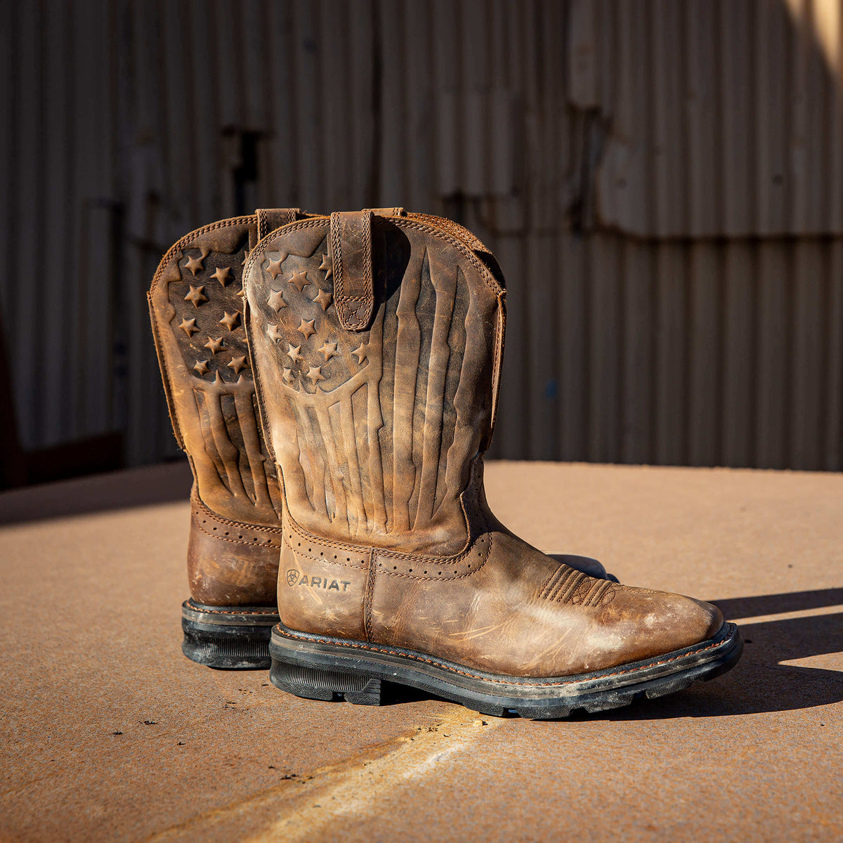 Ariat Mens Sierra Shock Shield Patriot-10044505