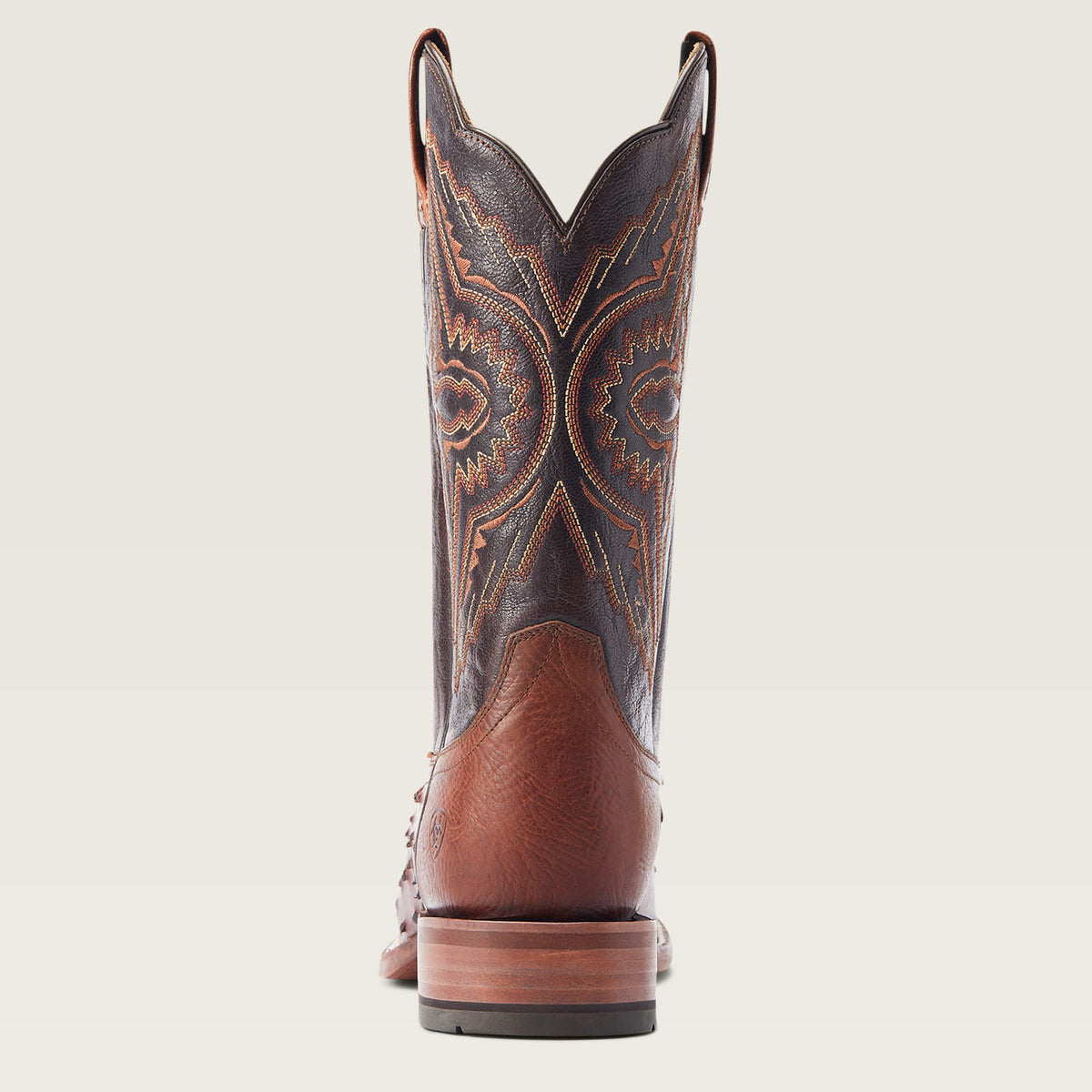 Ariat Mens Broncy Cinnamon Full Quill Ostrich-10044576