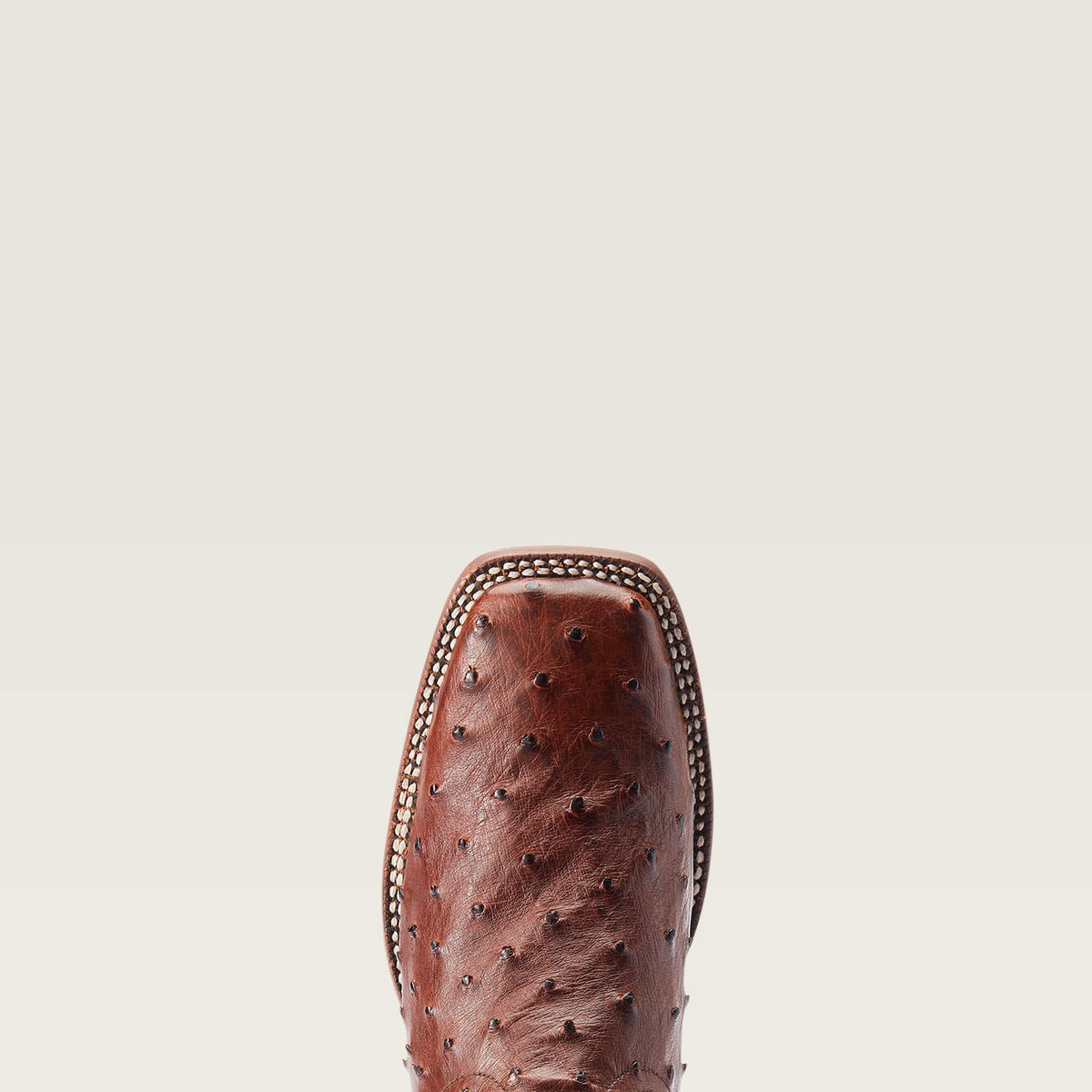 Ariat Mens Broncy Cinnamon Full Quill Ostrich-10044576