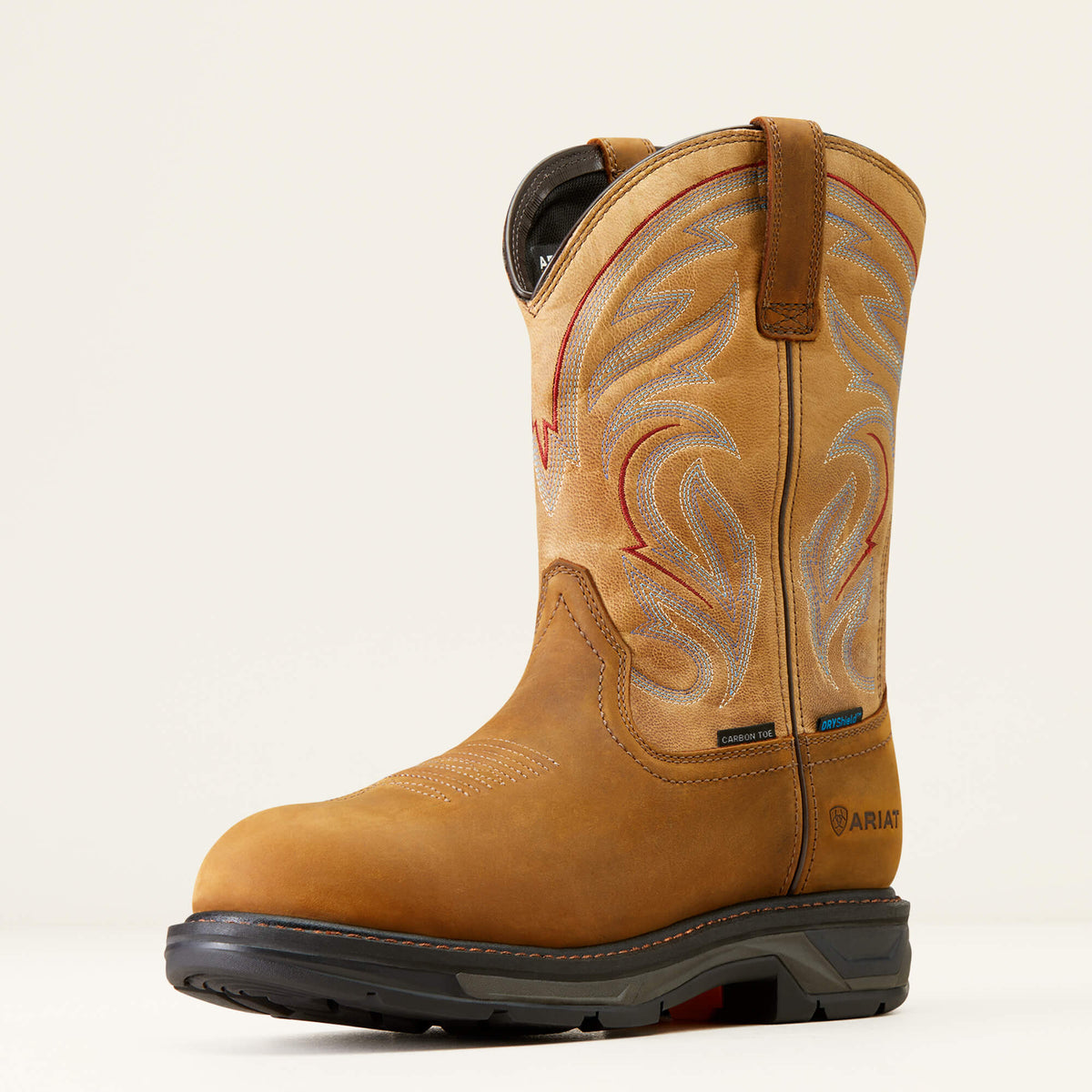 Ariat Mens WorkHog XT Waterproof Roper Toe Carbon Toe Work Boot 10045435