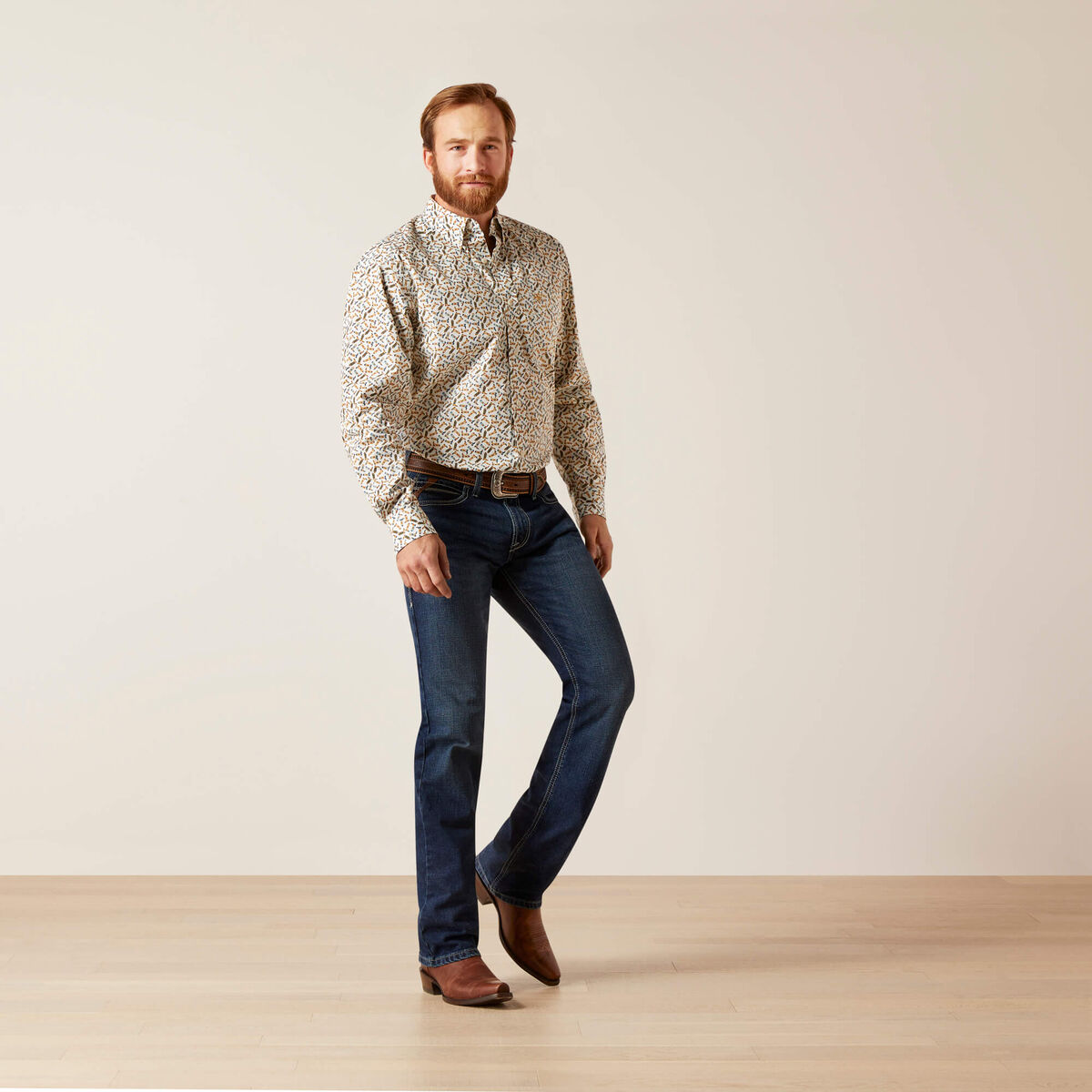 Ariat Mens Gainor Classic Fit Shirt 10046530 - view 3