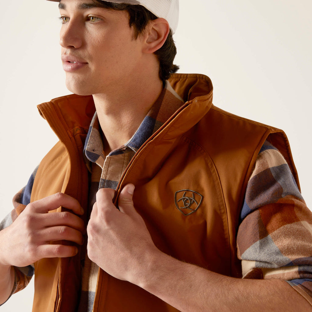 Ariat Mens Team Logo Insulated Vest 6718 - view 6