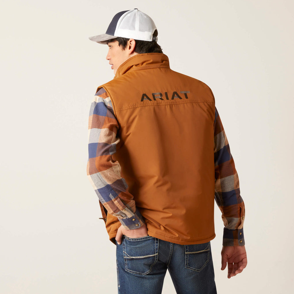 Ariat Mens Team Logo Insulated Vest 6718 - view 3