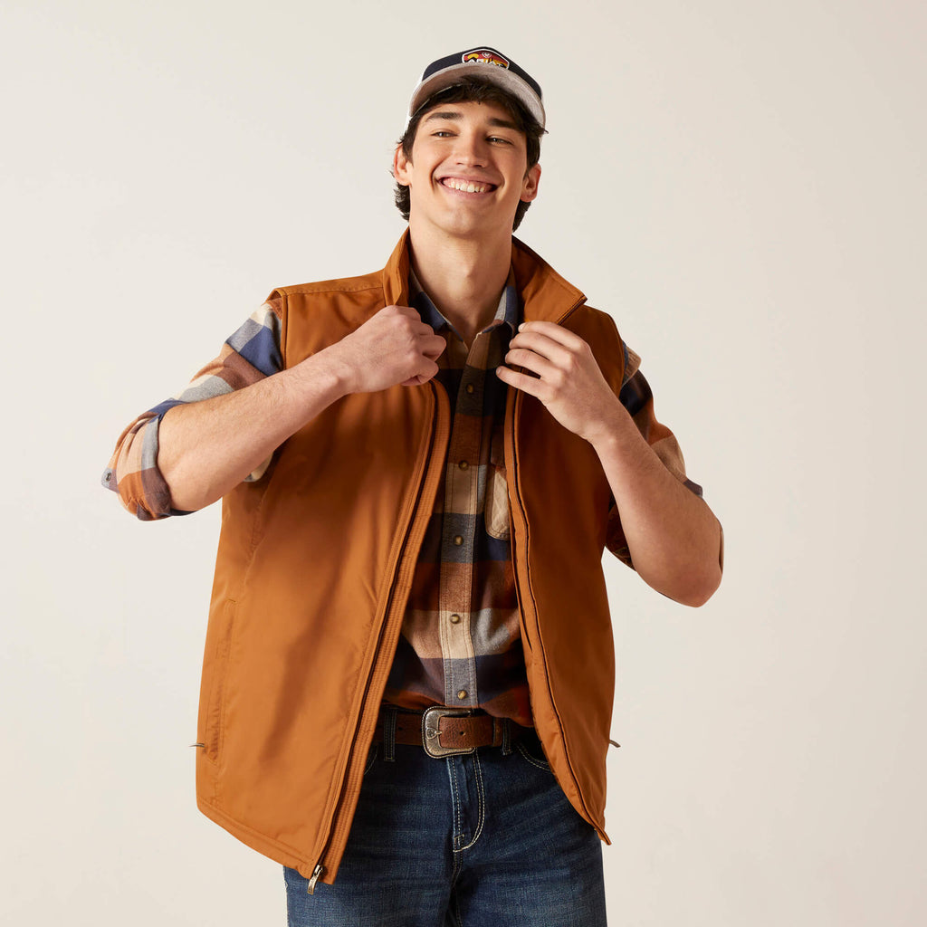 Ariat Mens Team Logo Insulated Vest 6718 - view 2