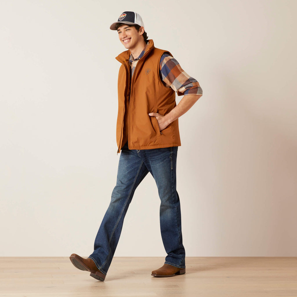 Ariat Mens Team Logo Insulated Vest 6718 - view 4