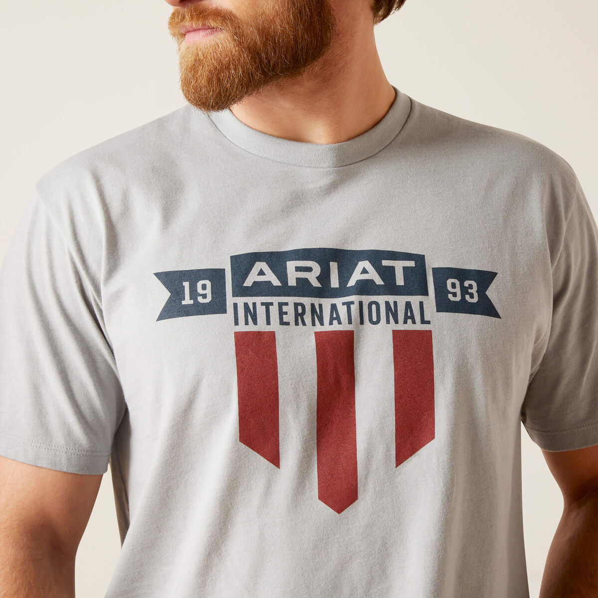 Ariat Mens USA Banner Shield T-Shirt 10047595 - view 5