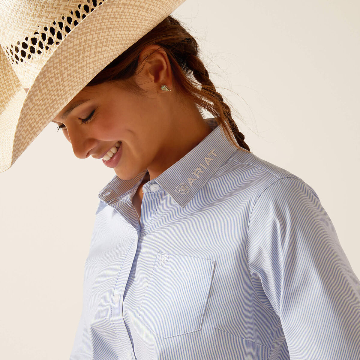 Ariat Womens Team Kirby Stretch Shirt 10048755 - view 5