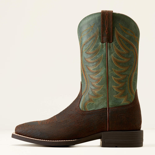 Ariat Mens Amos Rokwd Brn/Srf Grn-10050871