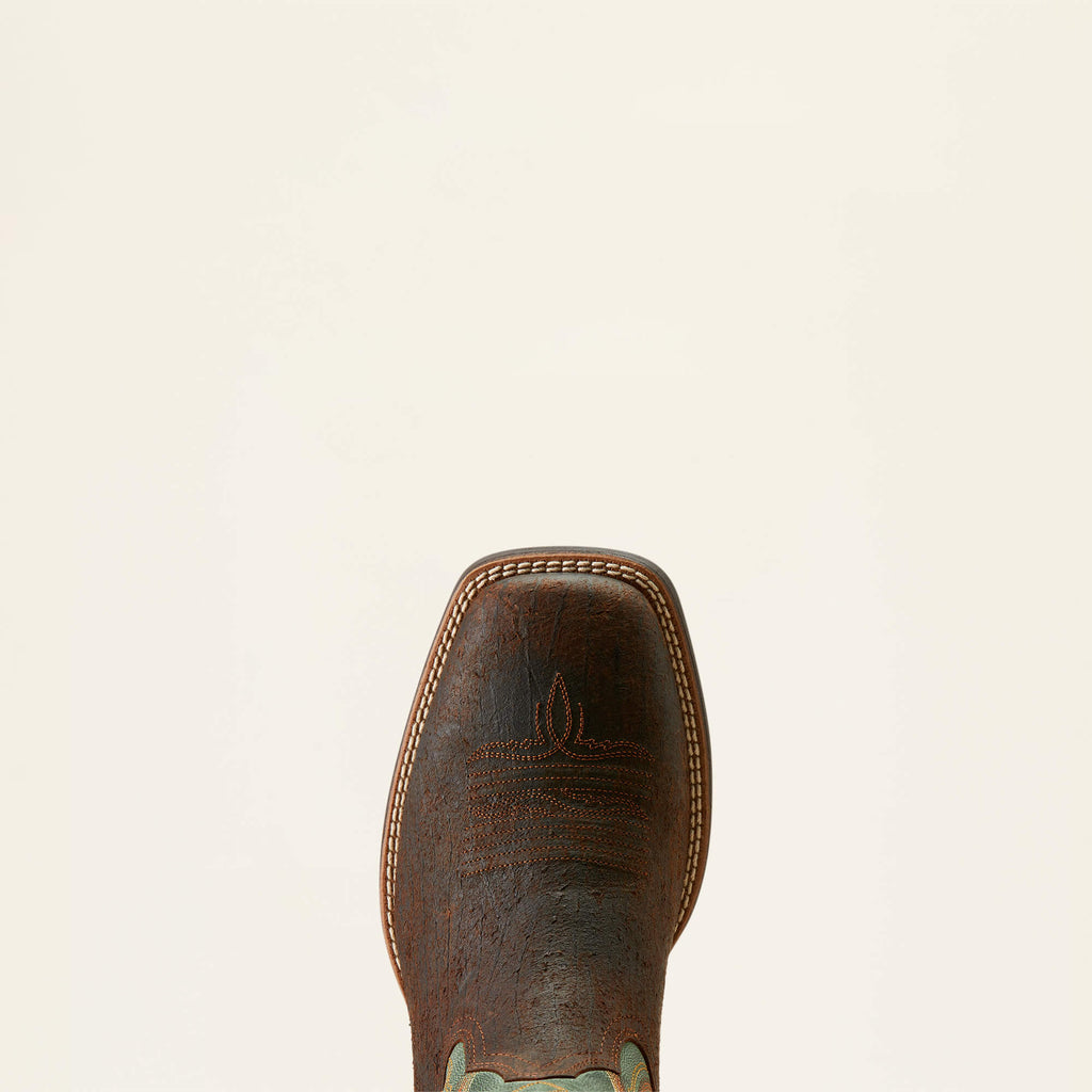 Ariat Mens Amos Rokwd Brn/Srf Grn-10050871