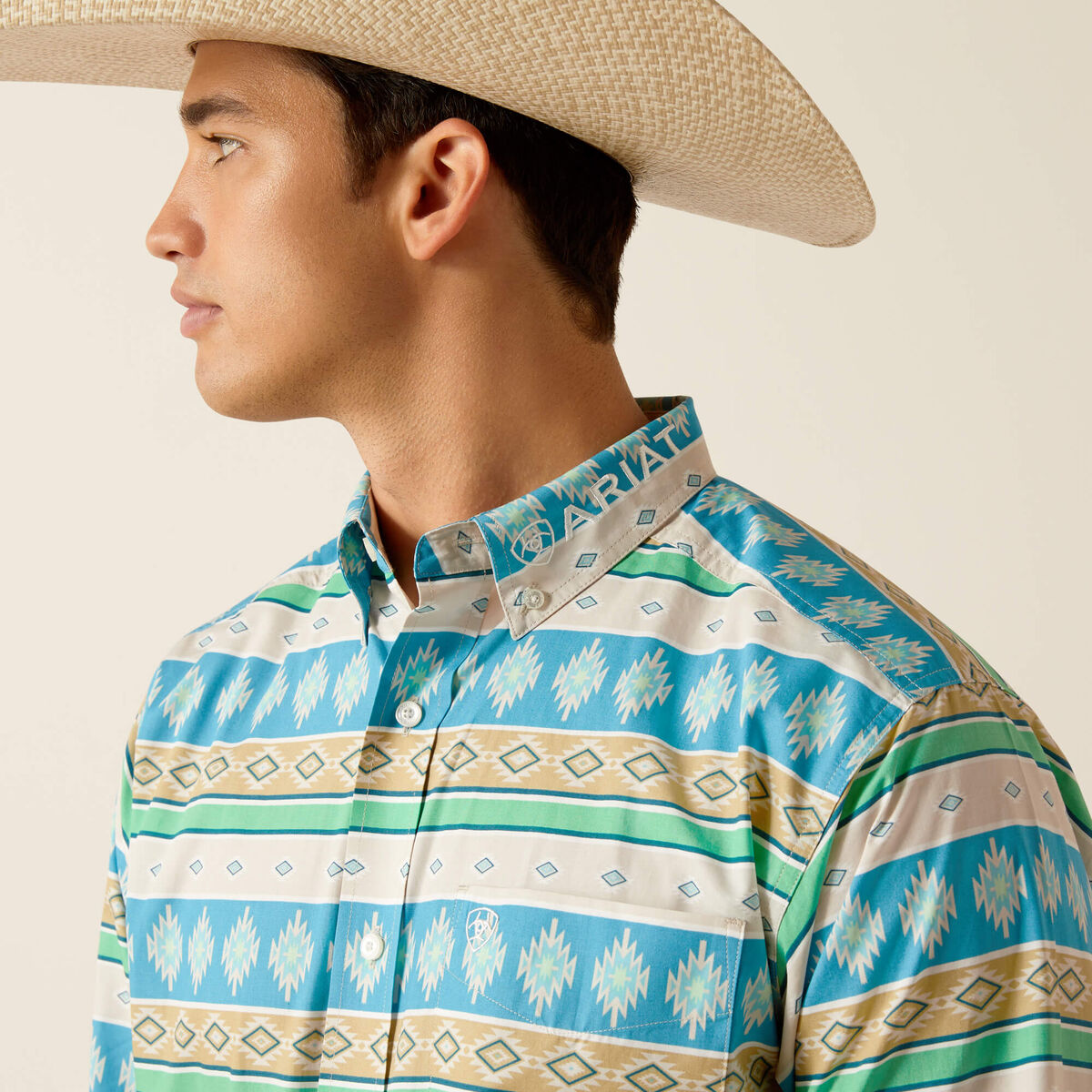 Ariat Mens Team Christian Classic Fit Shirt 10051523 - view 5