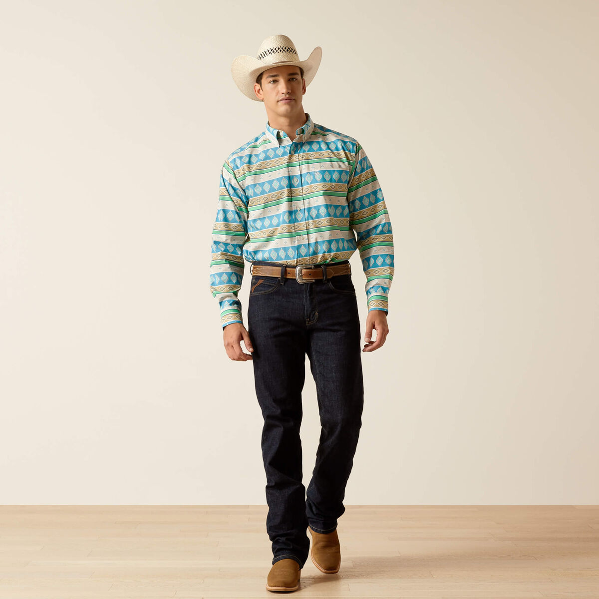 Ariat Mens Team Christian Classic Fit Shirt 10051523 - view 3