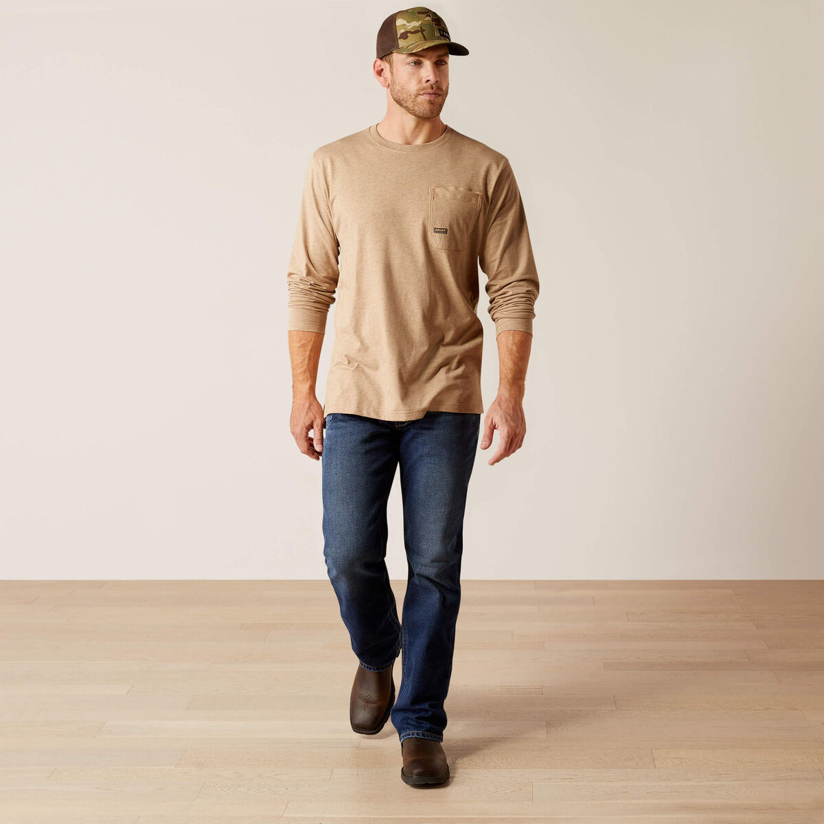 Ariat Mens Rebar Workman Born For This 10052710 - view 3