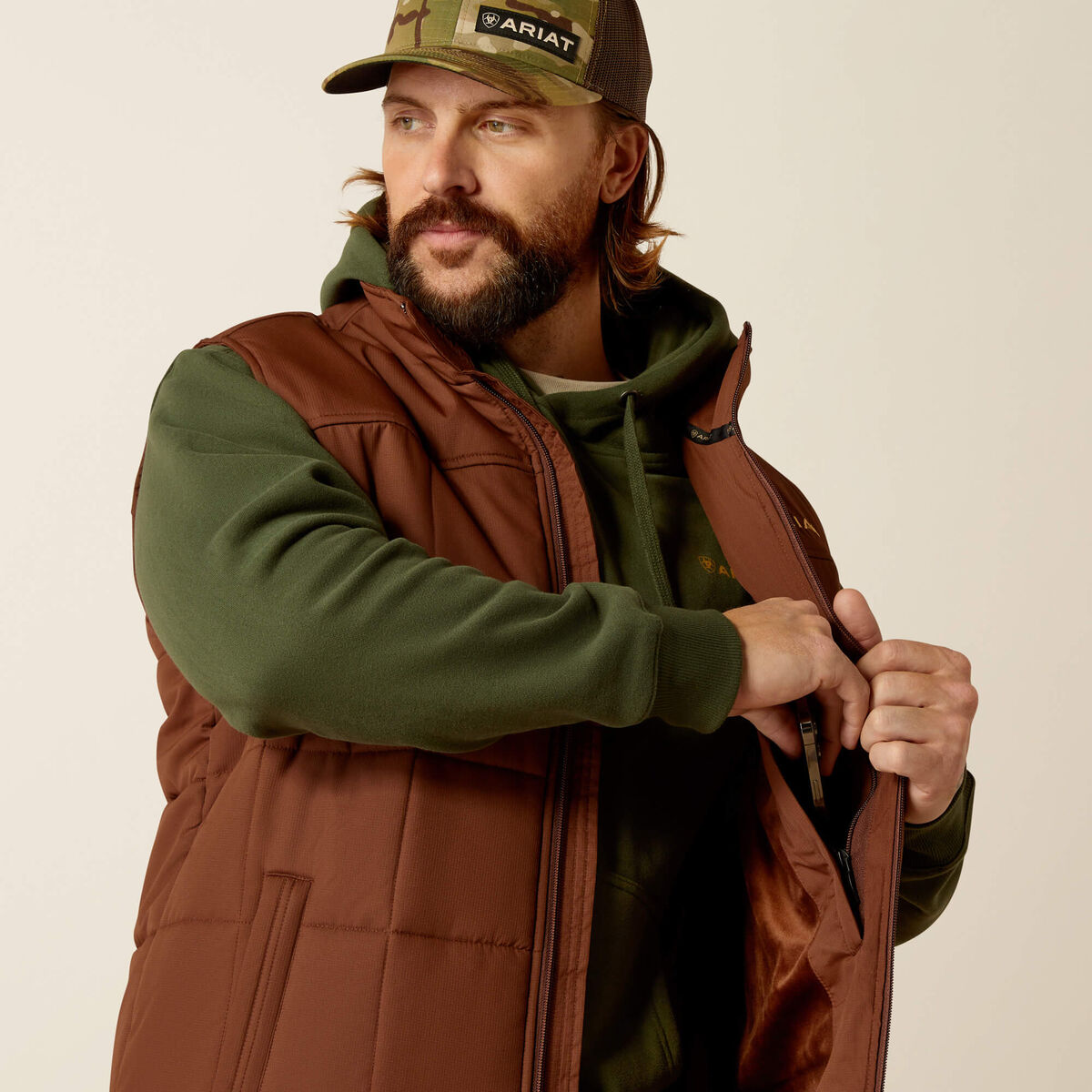 Ariat Mens Crius Insulated Vest 2814 10052814 - view 4