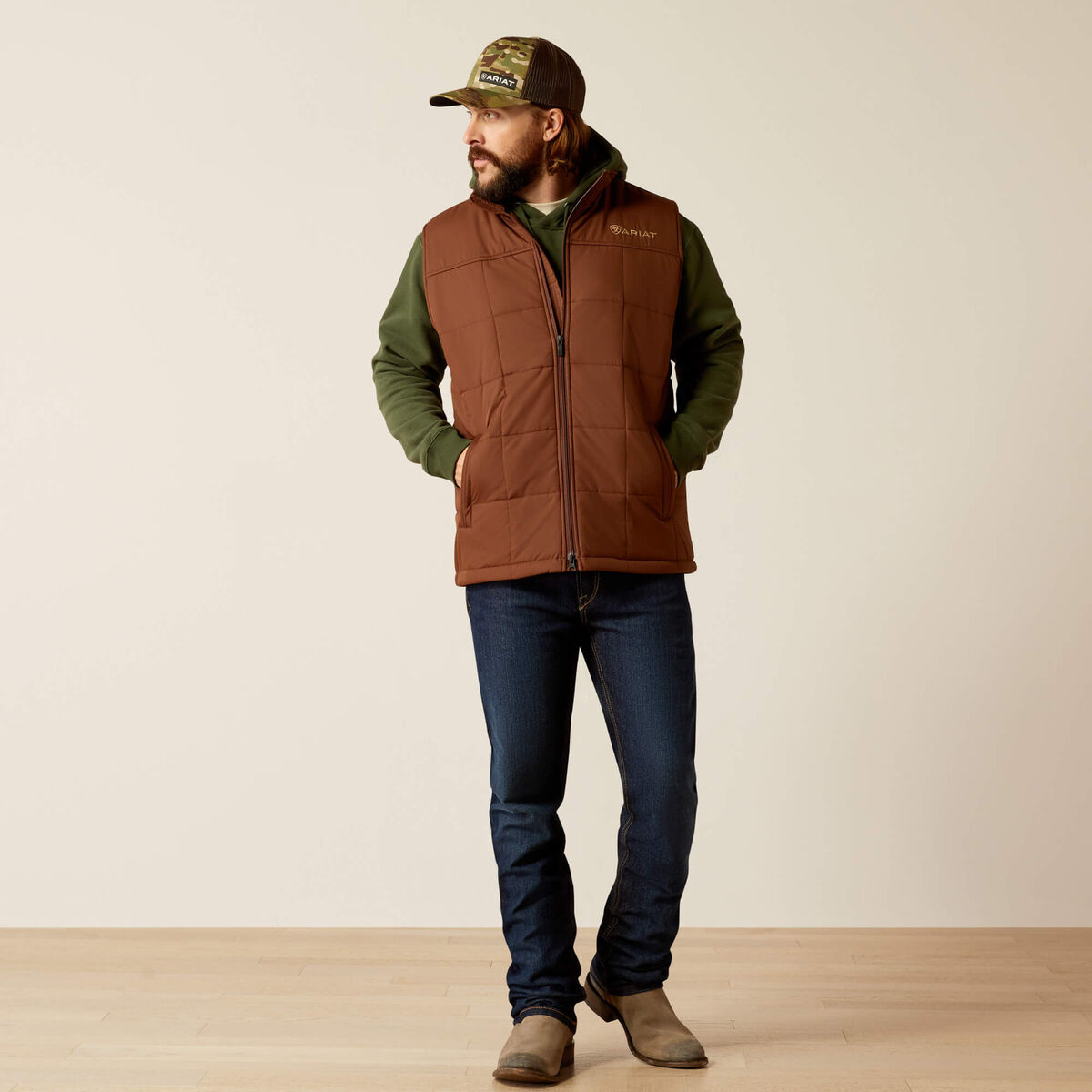 Ariat Mens Crius Insulated Vest 2814 10052814 - view 3