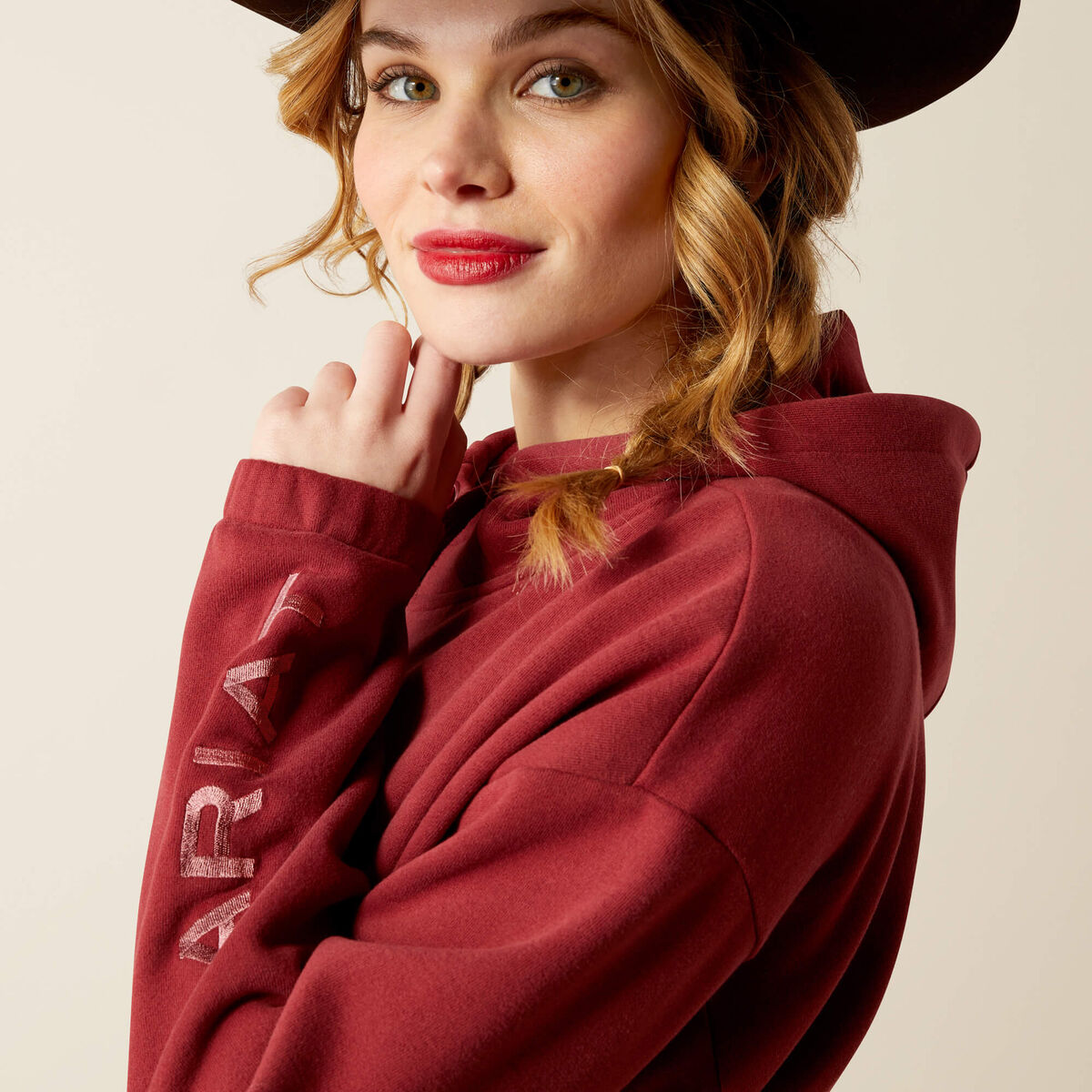 Ariat Womens Essential Logo Hoodie 10053883 - view 4